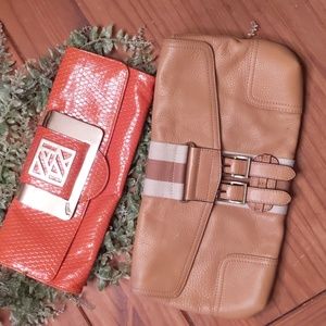 Two brand name clutches... One low price 💲💲
